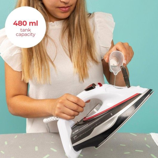 Plancha de vapor Solac Optima Extreme 3.2 3200 W golpe vapor 240 g/min Bi-Flow Steam