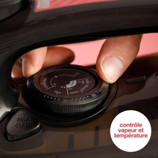 Plancha de vapor Solac Solution PV2490 3000W suela cerámica antical y antigoteo