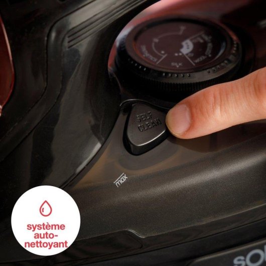 Plancha de vapor Solac Solution PV2490 3000W suela cerámica antical y antigoteo