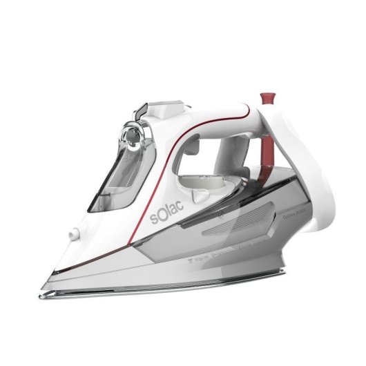 Plancha Solac Optima 3000W suela cerámica vapor 180g/min antical antigoteo