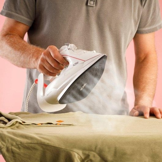 Plancha Solac Optima 3000W suela cerámica vapor 180g/min antical antigoteo