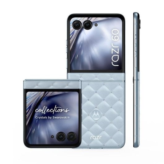Motorola Razr 60 5G 256GB 8GB 6,9" Azul diseño plegable