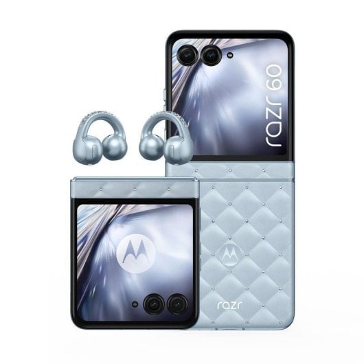 Motorola Razr 60 5G 256GB 8GB 6,9" Azul diseño plegable