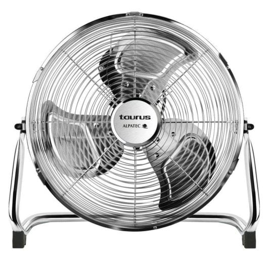 Ventilador Taurus Sirocco 18 120 W 3 Velocidades Aspas Metálicas 45 cm Gris