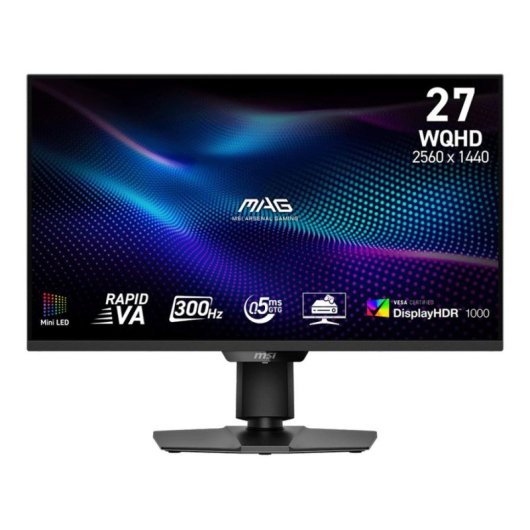 Monitor PC MSI MAG 274QPFDE X30MV 27" Wide Quad HD 300Hz VA HDR1000 Regolabile in altezza