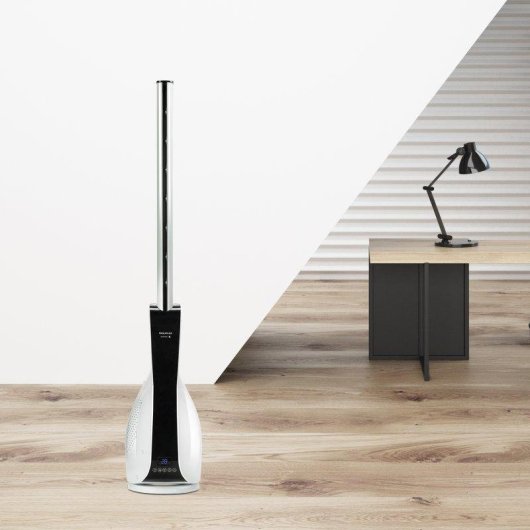 Ventilador Taurus Babel Invisible Torre 101 cm 12 Velocidades Digital Blanco