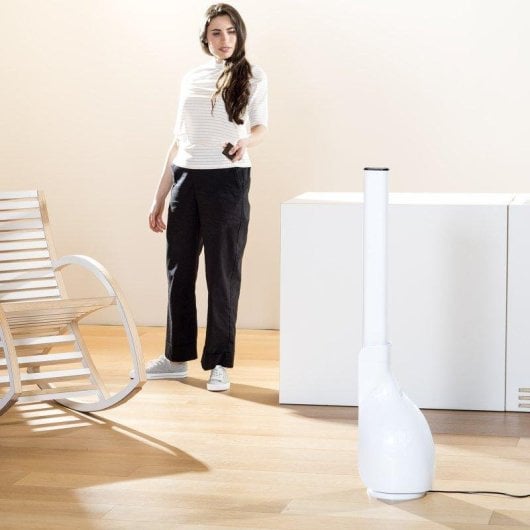 Ventilador Taurus Babel Invisible Torre 101 cm 12 Velocidades Digital Blanco