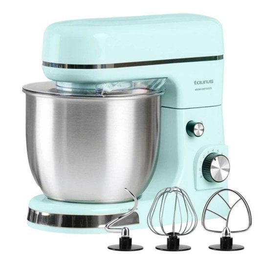 Batidora Taurus Mixing Chef Gusto 1300 W 8 Velocidades Bol 5 L Acero Inoxidable