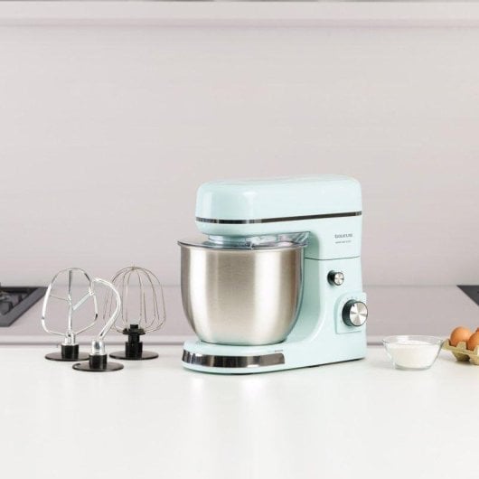 Batidora Taurus Mixing Chef Gusto 1300 W 8 Velocidades Bol 5 L Acero Inoxidable