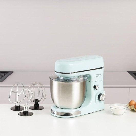 Batidora Taurus Mixing Chef Gusto 1300 W 8 Velocidades Bol 5 L Acero Inoxidable