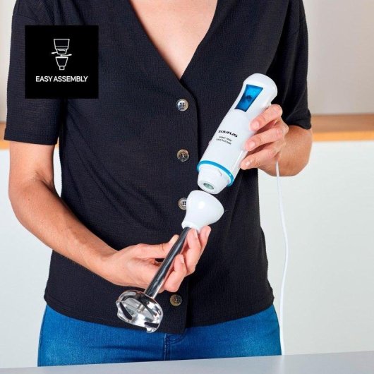 Batidora Taurus Robot 750 Easy Plus Inox 750W Turbo Rotation System Inoxidable