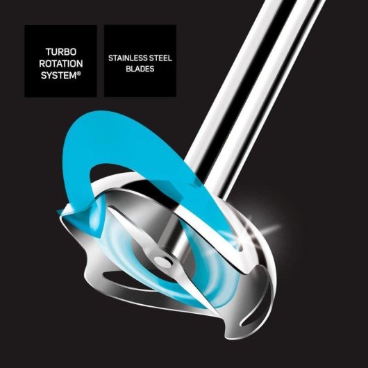 Batidora Taurus Robot 750 Easy Plus Inox 750W Turbo Rotation System Inoxidable