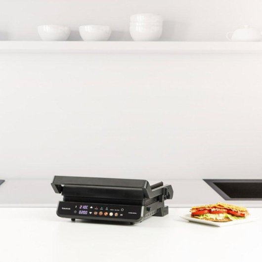 Plancha Grill Taurus Asteria Digital 2000 W superficie 29x23 cm pantalla digital
