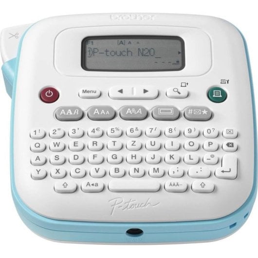 Imprimante Étiquettes Thermique Portable Brother PT-N20 LCD Coupe Manuelle Auto-Off