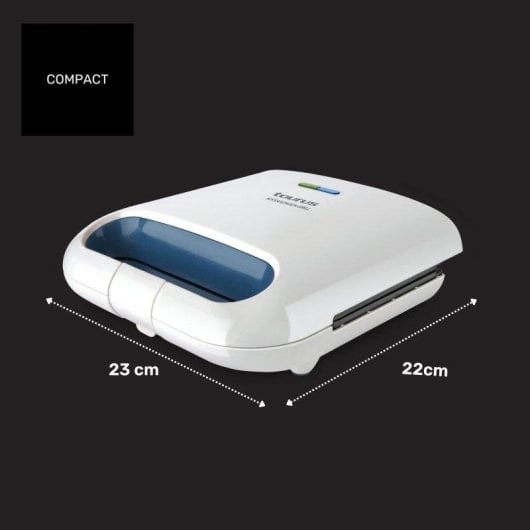 Sandwichera Taurus Mysandwich Grill 800W placas antiadherentes almacenaje vertical