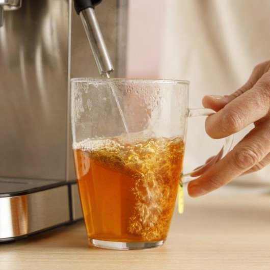 Cafetera Espresso Solac Taste Slim Pro Inox 1L 20 Bares con vaporizador y calienta tazas