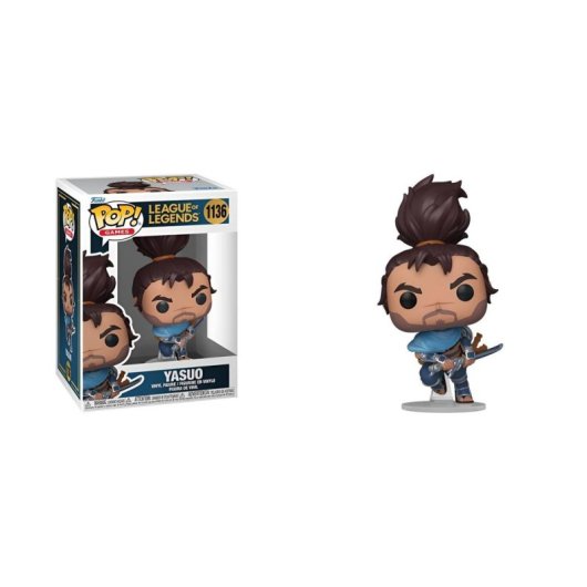Figura Funko POP Yasuo League of Legends multicolore vinile 140 mm