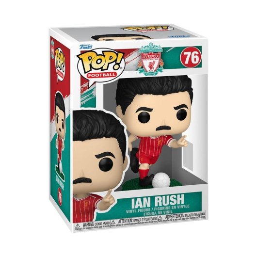 Figur Funko POP FUNKO Ian Rush Liverpool Vinyl mehrfarbig 10,2 cm