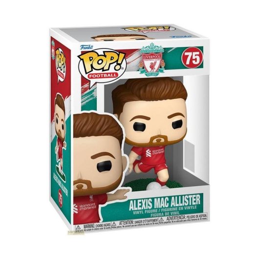 Figura Funko Pop FUNKO Alexis Mac Allister Liverpool vinile 10,2 cm