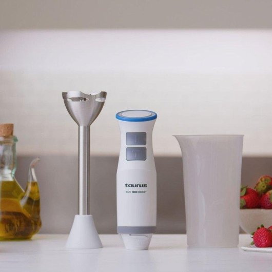 Batidora Taurus Bapi 1000 Rocket Inox 1000W 20 Velocidades Turbo Soft-touch