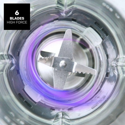 Batidora Taurus Amazing JB1200XC 1200W 5 Velocidades Jarra Cristal 1,75L Pica Hielo