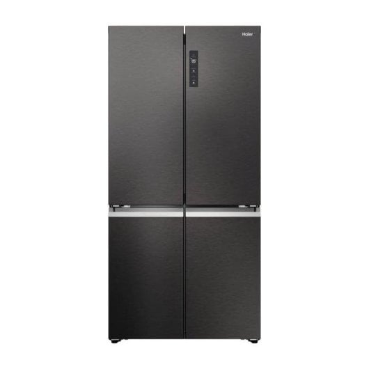 Frigorífico Quatro Portas Haier HCR79F19CNMD Total No Frost 190,5cm 642L C Platina Inox