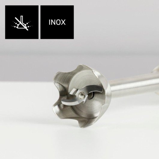 Batidora Taurus Bapi 1500 Luxe XL 1500W 20 velocidades Turbo Acero Inoxidable