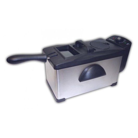 Freidora MX Onda MX-FR2127 3L 2300W Acero inoxidable con termostato y filtro antiolores