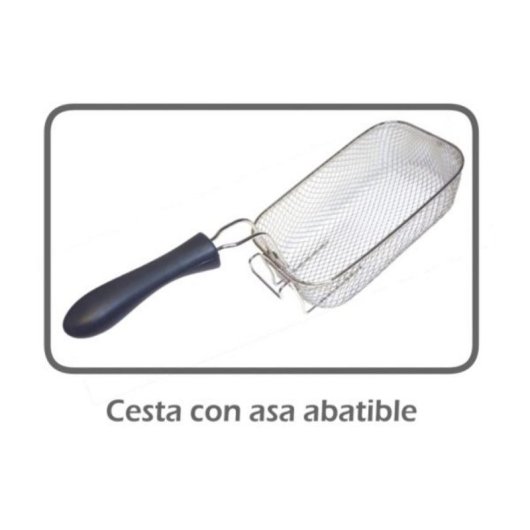 Freidora MX Onda MX-FR2127 3L 2300W Acero inoxidable con termostato y filtro antiolores