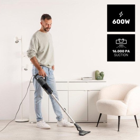 Aspiradora sin Bolsa Taurus Homeland Infinity 600W Filtro HEPA Depósito 800ml Ultraligera