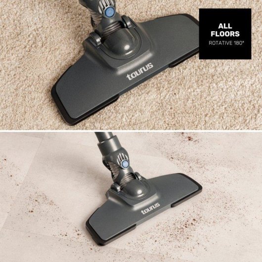 Aspiradora sin Bolsa Taurus Homeland Infinity 600W Filtro HEPA Depósito 800ml Ultraligera