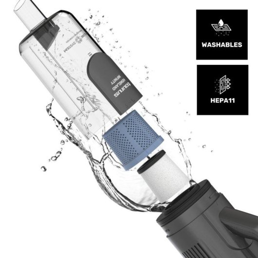 Aspiradora sin Bolsa Taurus Homeland Infinity 600W Filtro HEPA Depósito 800ml Ultraligera