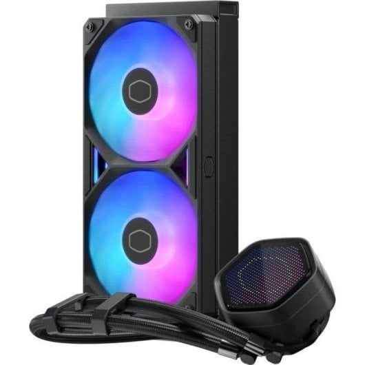 Refrigeracion Flussig Cooler Master Socket LGA1700 AM5 240mm MasterLiquid Atmos II 240 LED RGB