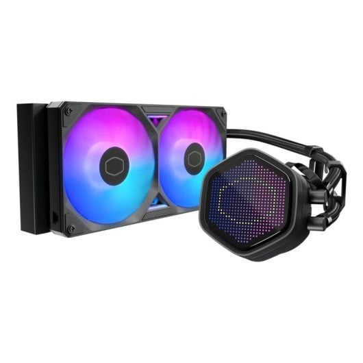 Refrigeracion Flussig Cooler Master Socket LGA1700 AM5 240mm MasterLiquid Atmos II 240 LED RGB