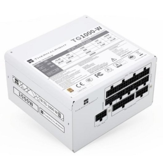 Fuente de Alimentação Thermalright TG-1000-W 1000W 80 PLUS Gold modular branca