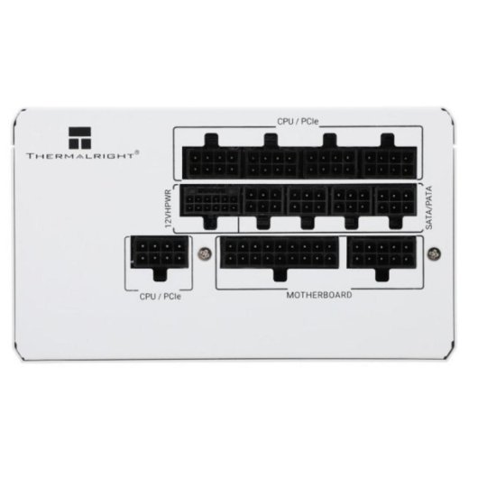 Fuente de Alimentação Thermalright TG-1000-W 1000W 80 PLUS Gold modular branca