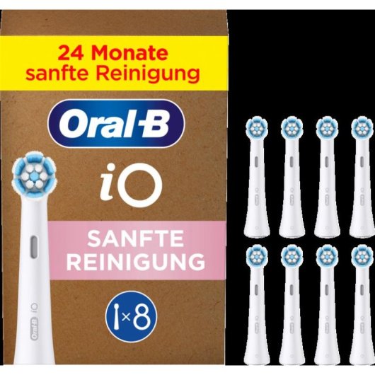 Aufsteckbürste Oral-B iO Gentle Care 8 Einheiten Extra Weich Weiß