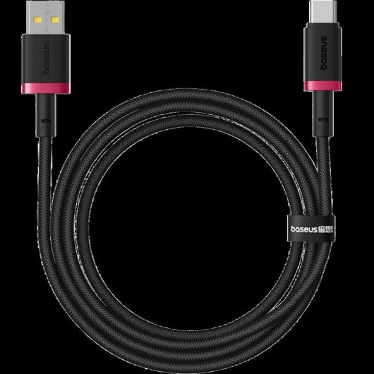 Cable Baseus P10377802U01-01 1m USB-C 60W Charge Rapide Noir Rouge
