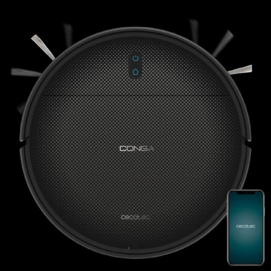 Saugroboter mit Wischfunktion Cecotec Conga M10 Advance Gyroskopische Navigation 3.000 Pa