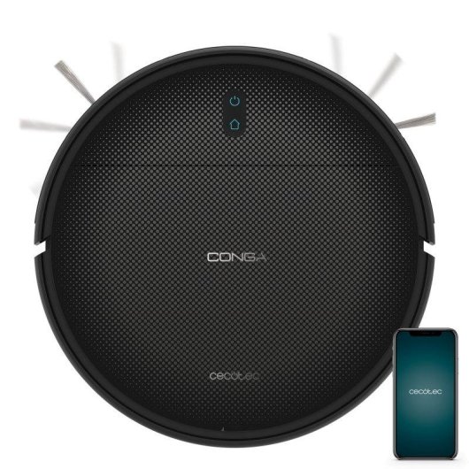 Saugroboter mit Wischfunktion Cecotec Conga M10 Advance Gyroskopische Navigation 3.000 Pa