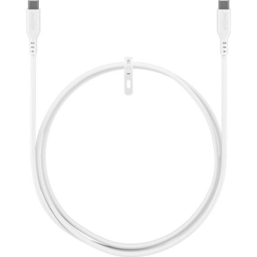 Cable Goobay 77743 USB-C 1,5 m Blanc Charge Rapide Silicone