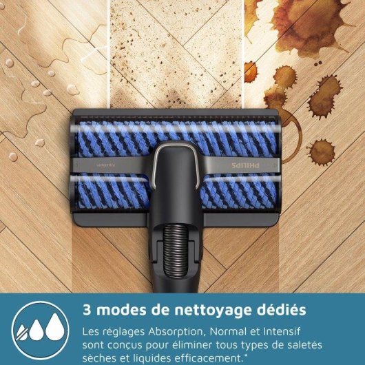 Aspirapolvere senza Fili Lavapavimenti Philips XW9463 150W 45min Serbatoio 0,5L
