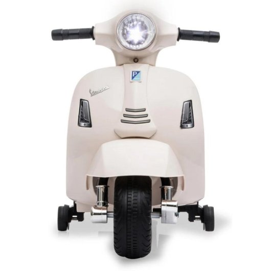 Correpasillo JAMARA Ride-on Vespa Mini Batterie 4 Räder Lichter schwarz/weiß