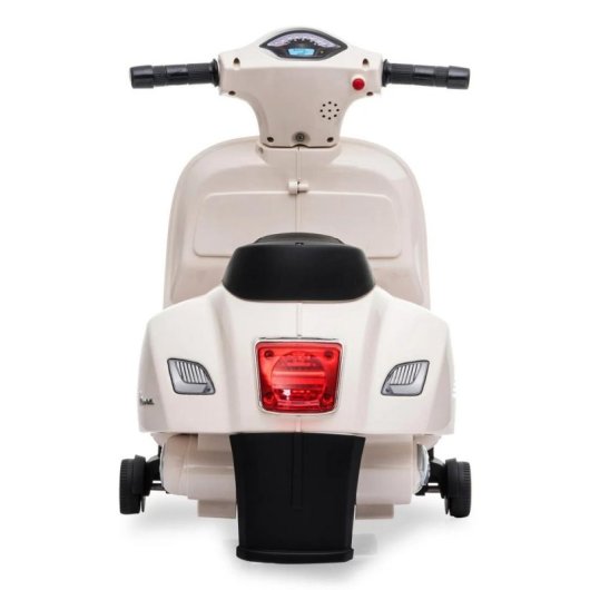 Correpasillo JAMARA Ride-on Vespa Mini Batterie 4 Räder Lichter schwarz/weiß