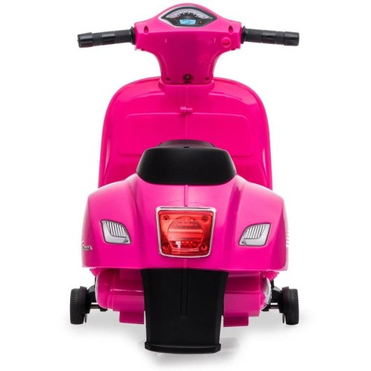 Correpasillo JAMARA Vespa Mini Batterie 4 Räder Lichter rosa schwarz