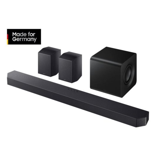 Barre de Son Samsung Q-series HW-Q935GF 9.1.4 Bluetooth WiFi Dolby Atmos Noir Titane