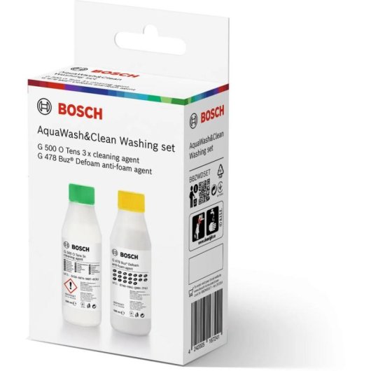 Solution de nettoyage Bosch BBZWDSET AquaWash&Clean 2x200 ml