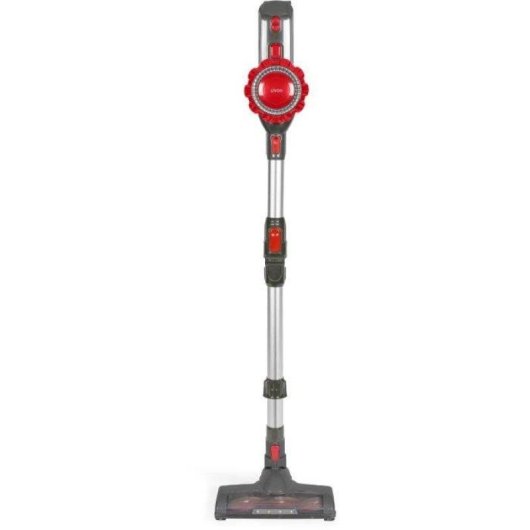 Aspirateur sans Fil Livoo DOH138 150W 40min HEPA Cyclonique 0,55L Rouge