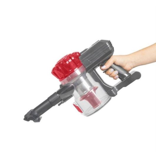 Aspirateur sans Fil Livoo DOH138 150W 40min HEPA Cyclonique 0,55L Rouge