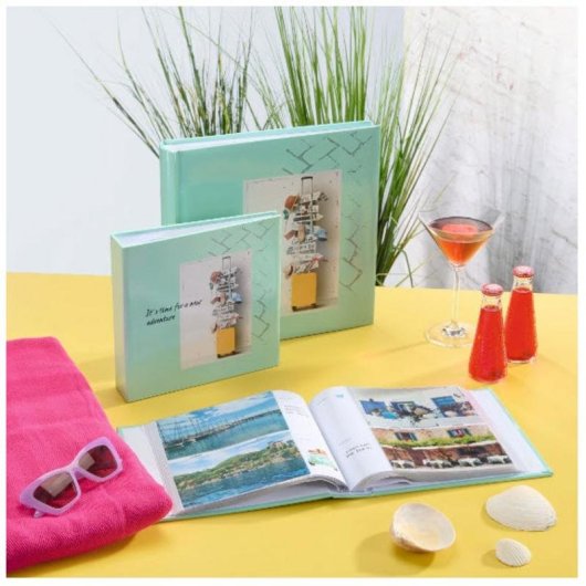 Fotoalbum Hama Journey Mint 200 Fotos 10 x 15 cm